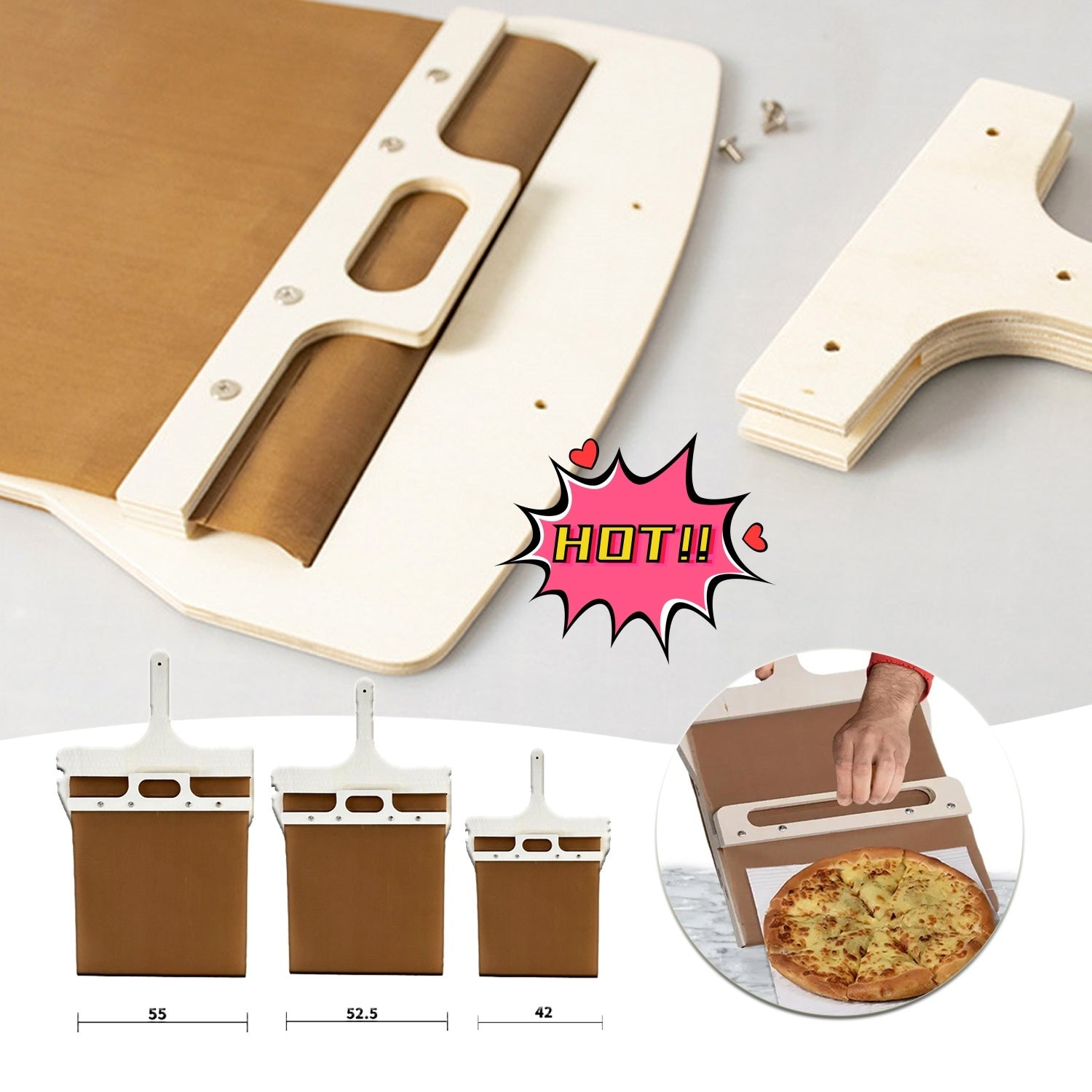 Sliding Pizza Board