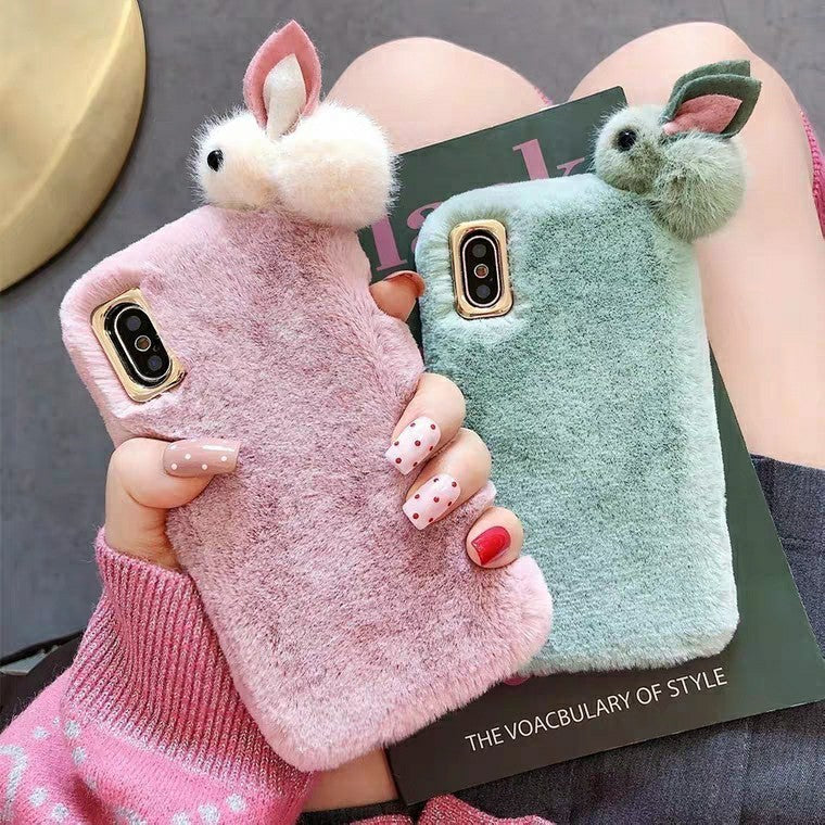 Furry phone case