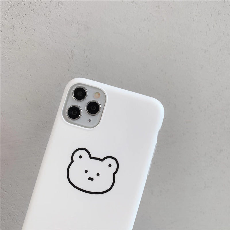 Ins bear 6s mobile phone case pro max all-inclusive soft case