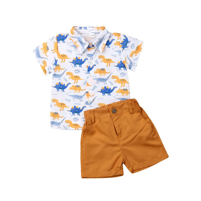 Boy T-shirt Shorts Kids Sets