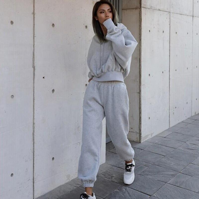 Casual Hoodie Coat Sports Suit