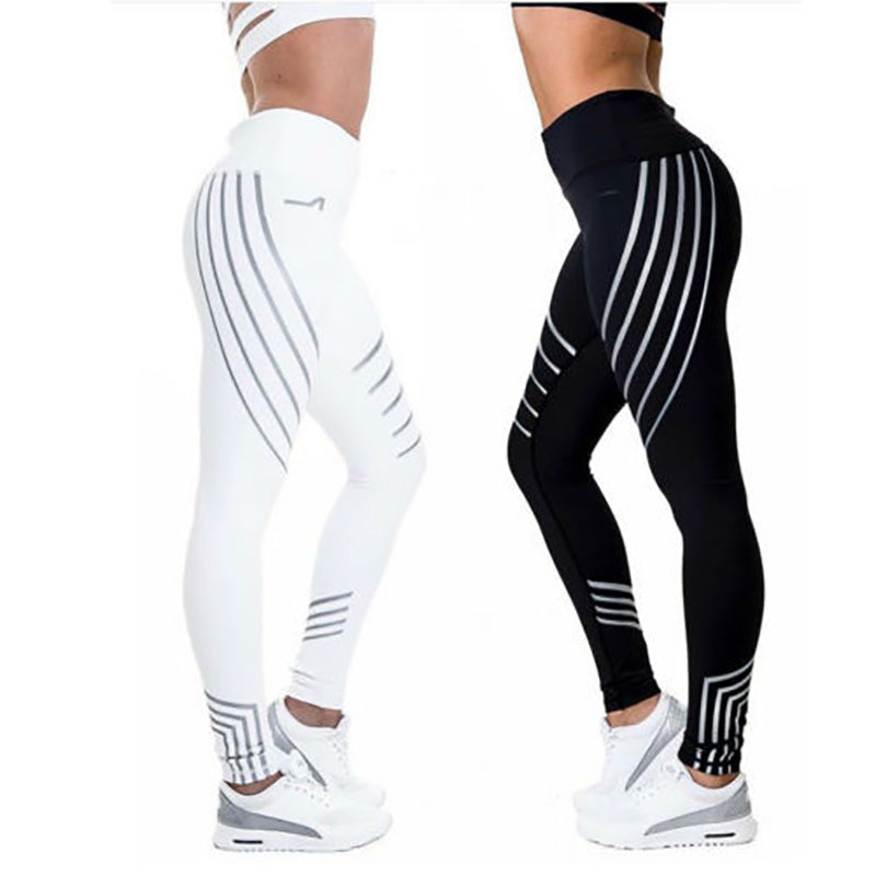 Workout Leggings Pants Fitness Night Glowing Leggings