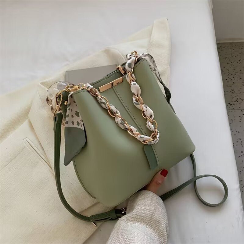 Crossbody Fashion Casual Underarm One Shoulder Versatile Bucket Bag