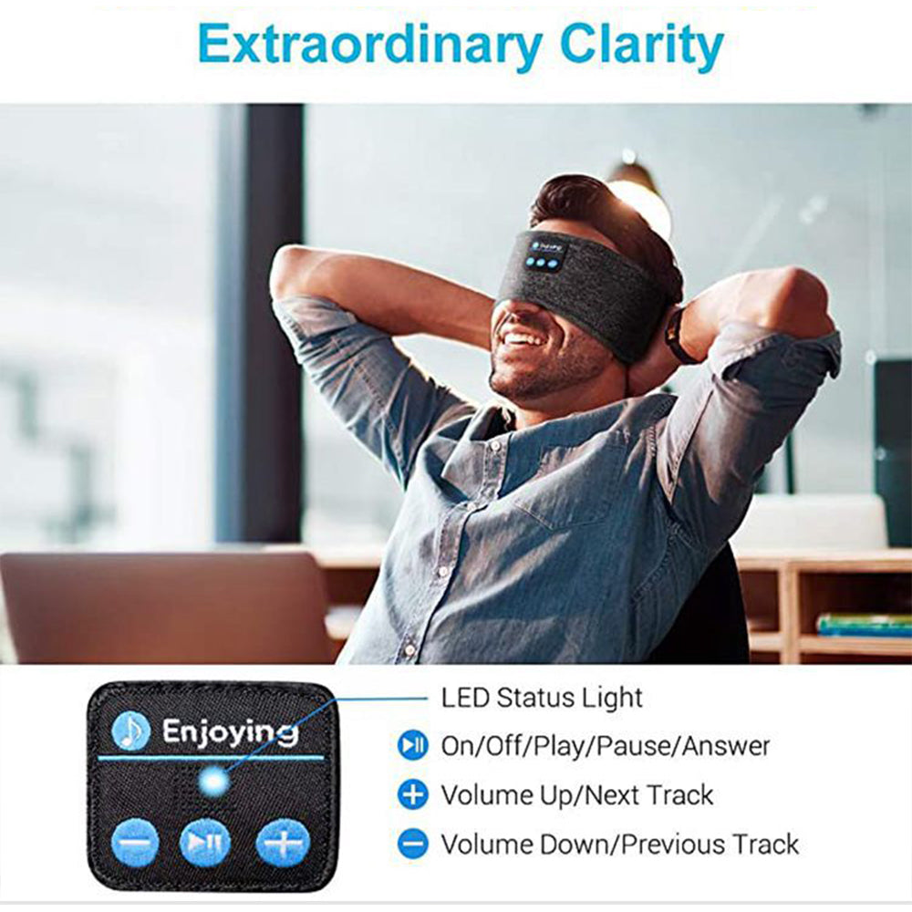 Wireless Bluetooth Headband Sleeping Eye Mask