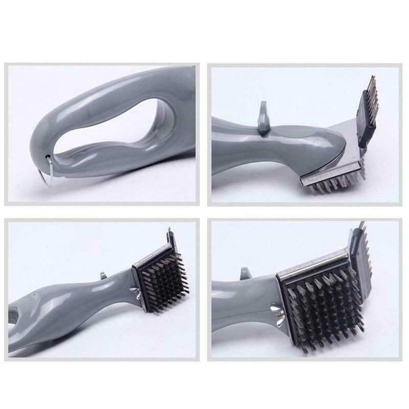 Stainless Steel Barbecue Rack steam Cleaning Brush