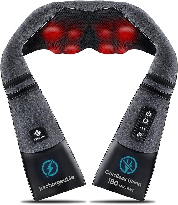 Cordless Neck Massager for Pain Relief