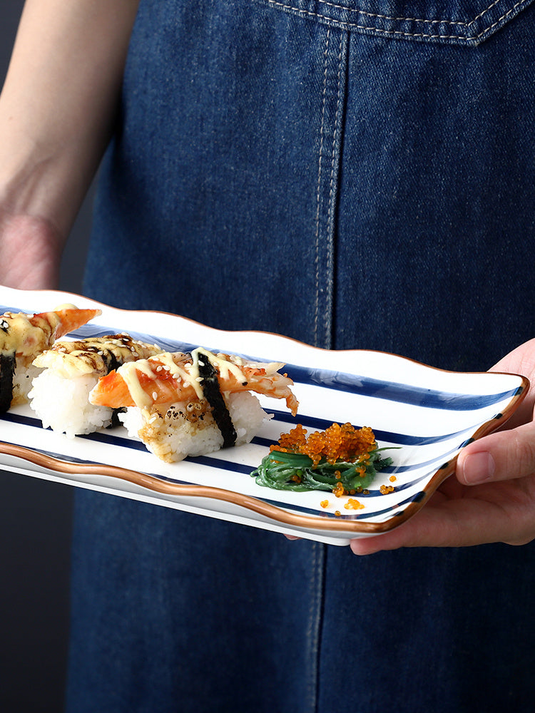 Original Japanese-style Dinner Plate, Household Ceramic Plate