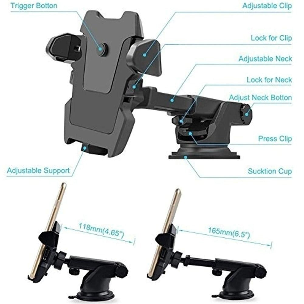 Windshield Car Phone Holder