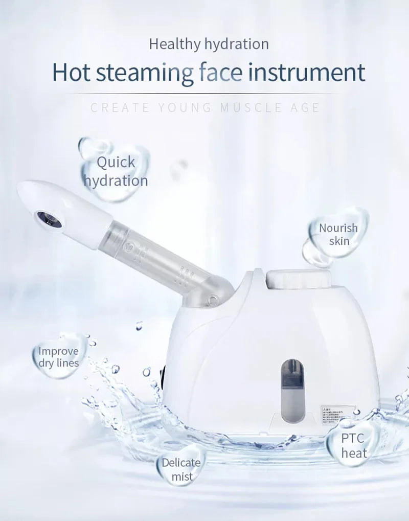 Ozone Facial Steamer for Face Deep Cleaning