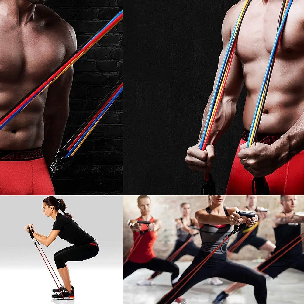 11pc Resistance Bands Set