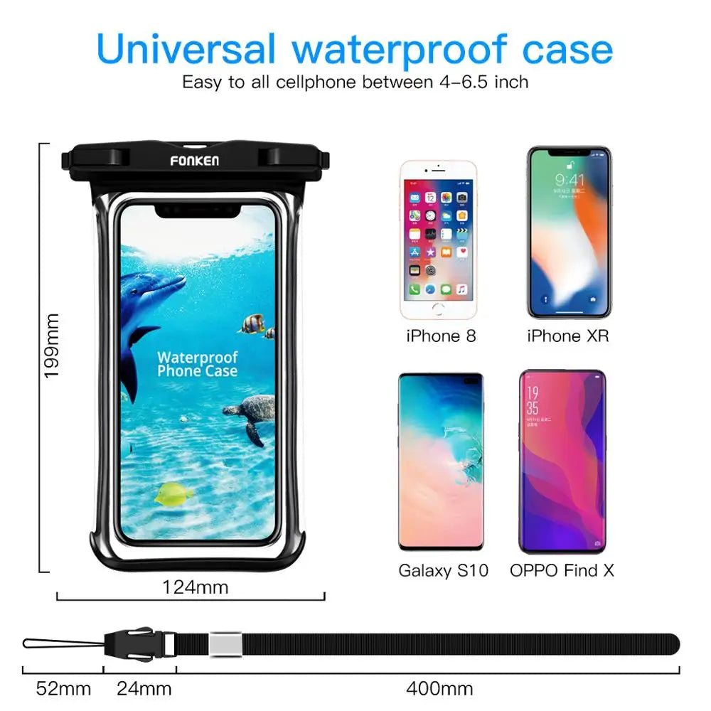 Full View Waterproof Case for Phone