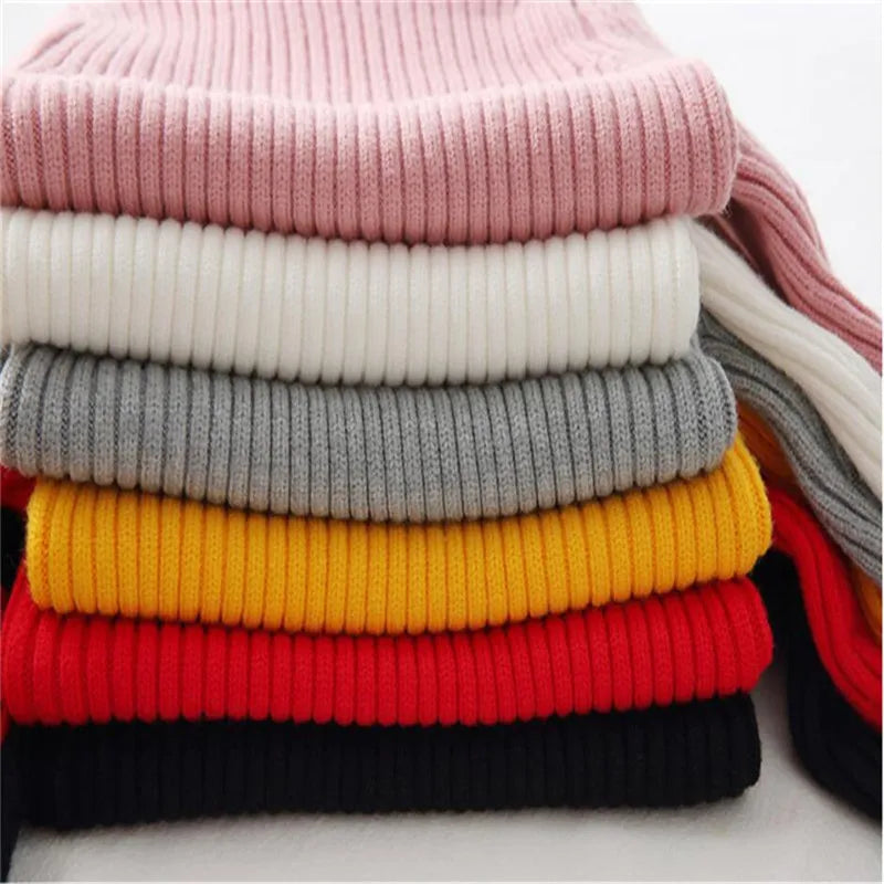 Children Turtleneck Knitted Sweaters