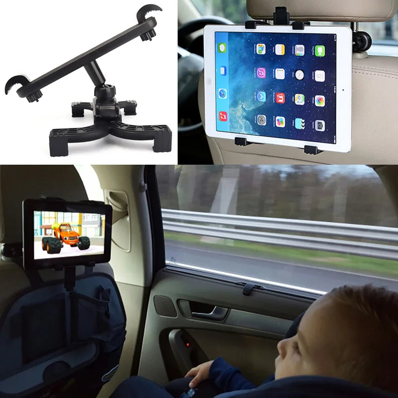 Telescopic Rear Pillow Holder Tablet Car Holder