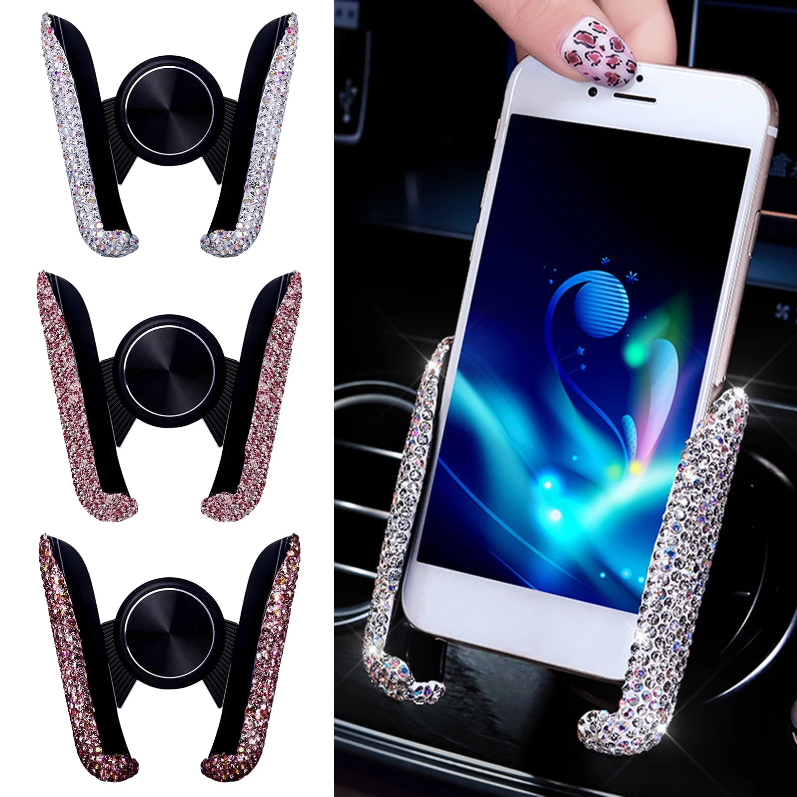 Diamond Crystal phone Holder