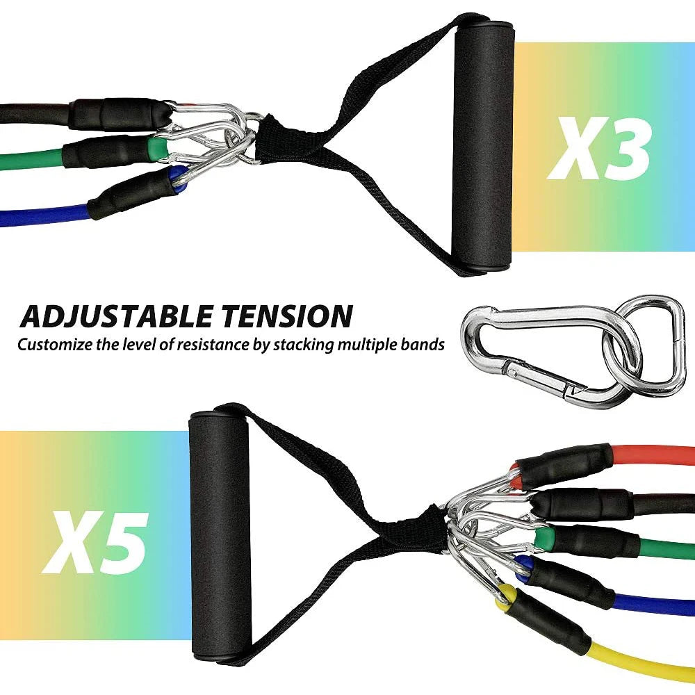 11pc Resistance Bands Set