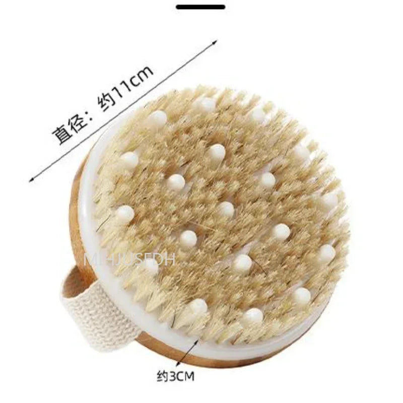 2 In 1 Dry Skin Body Massage Brush