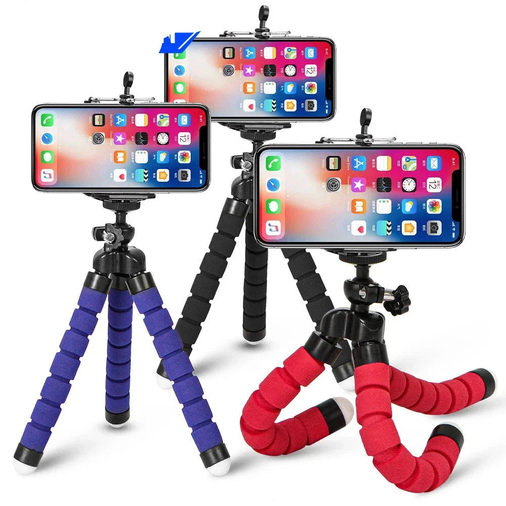 Mini Flexible Tripod Phone Holder