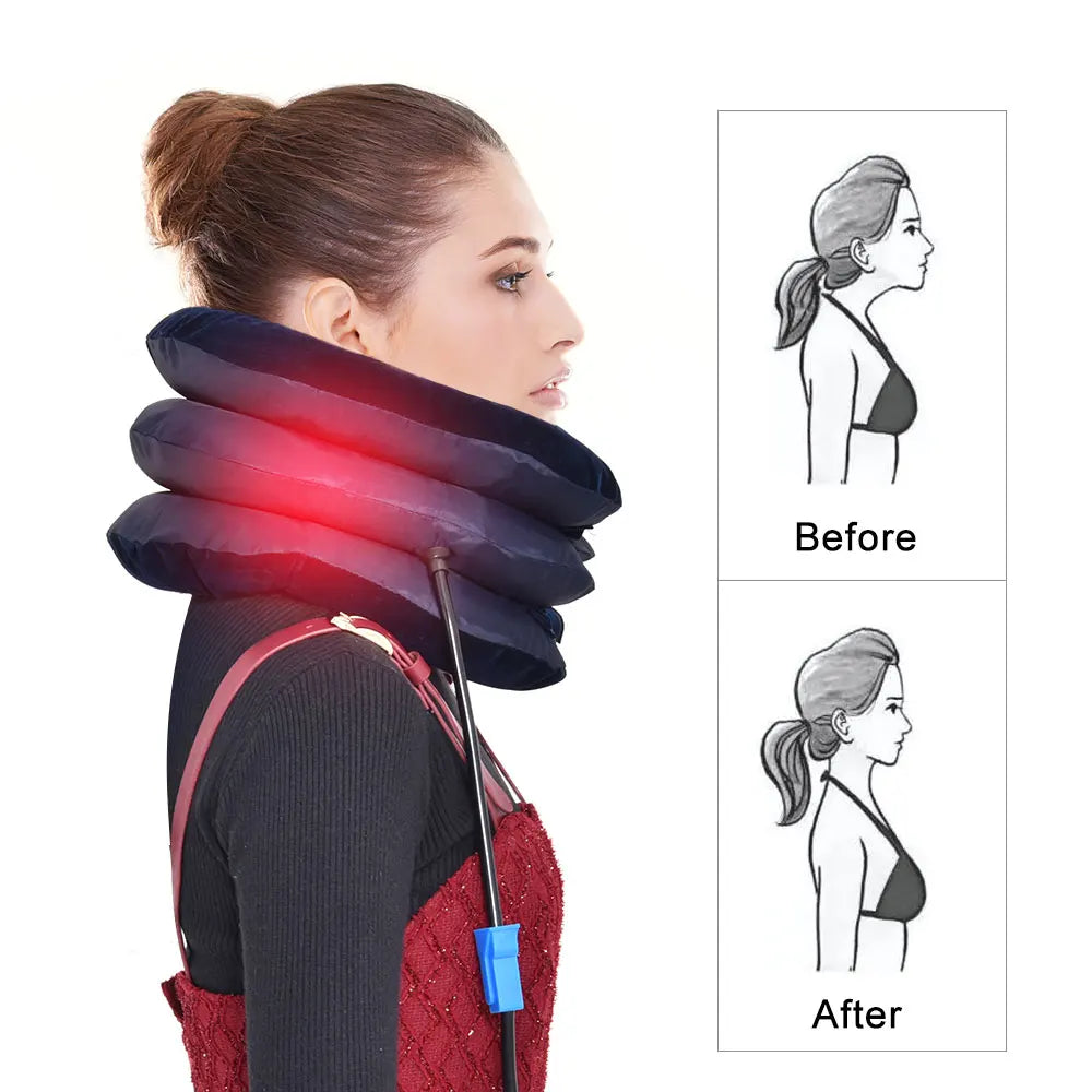 Inflatable Neck Traction Device