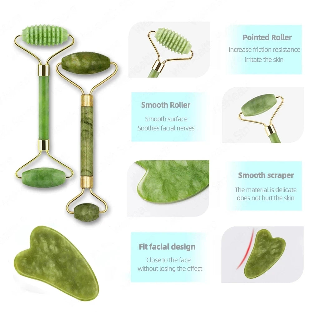 Gua Sha Face Massager Roller