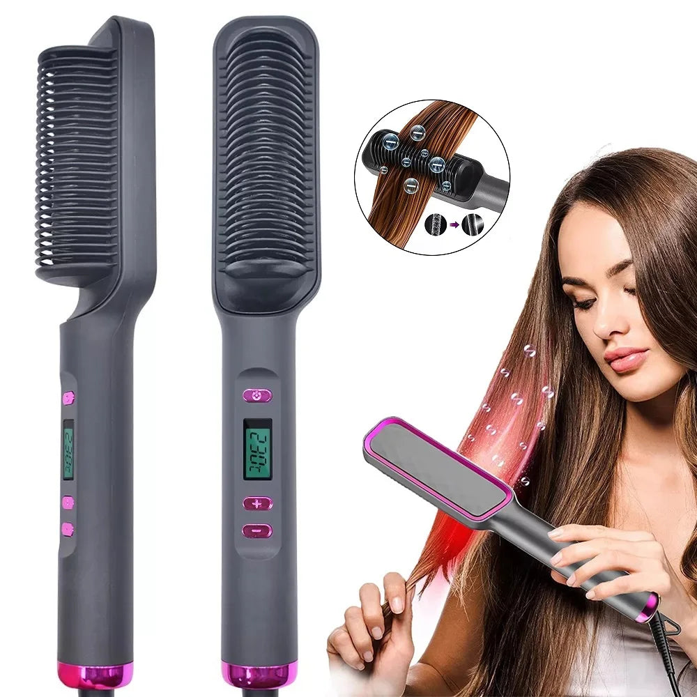 Multifunctional Straight Hair Straightener Comb