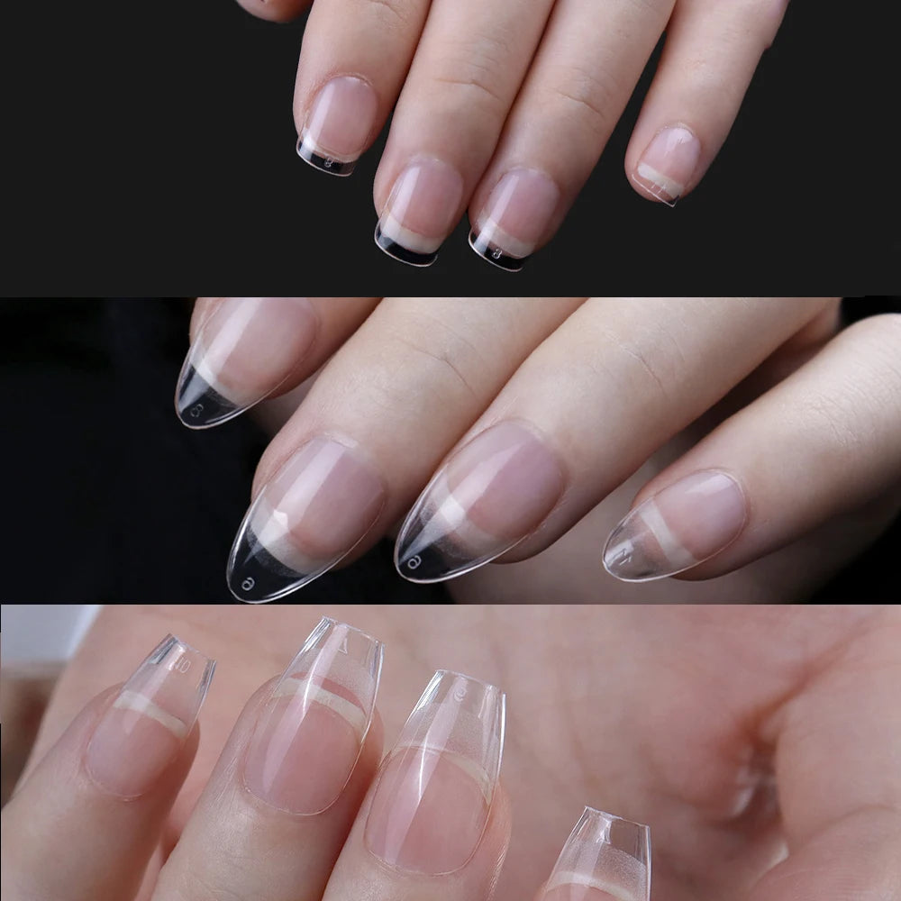 120pcs XXS Super Short Soft Gel Nail Tips