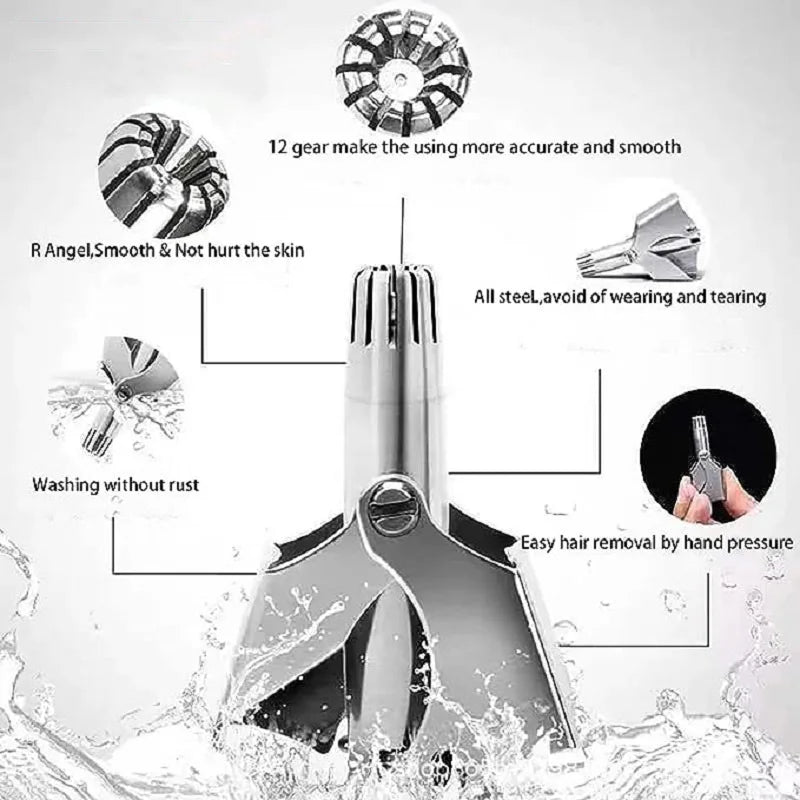 Nose Hair Trimmer Manual Nasal Hair Trimmer