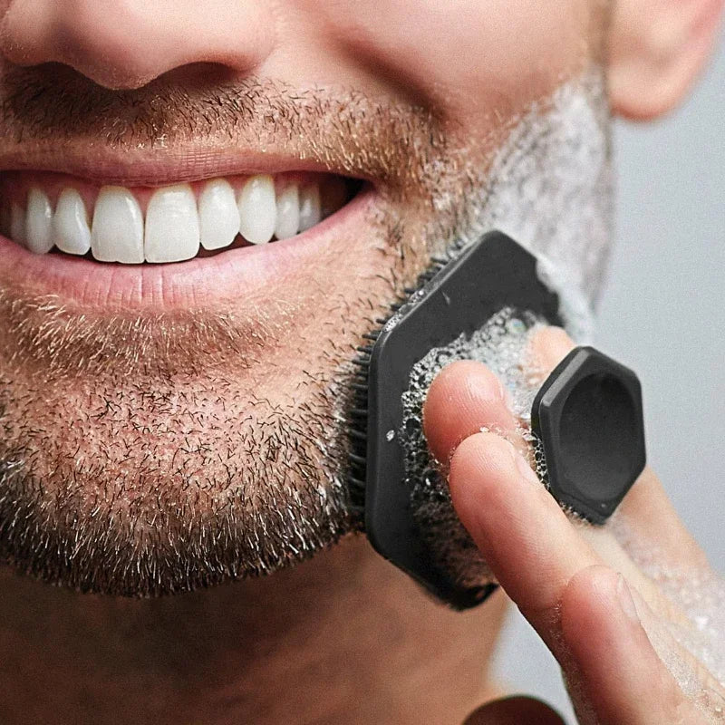 Men Facial Cleaning Brush Scrubber