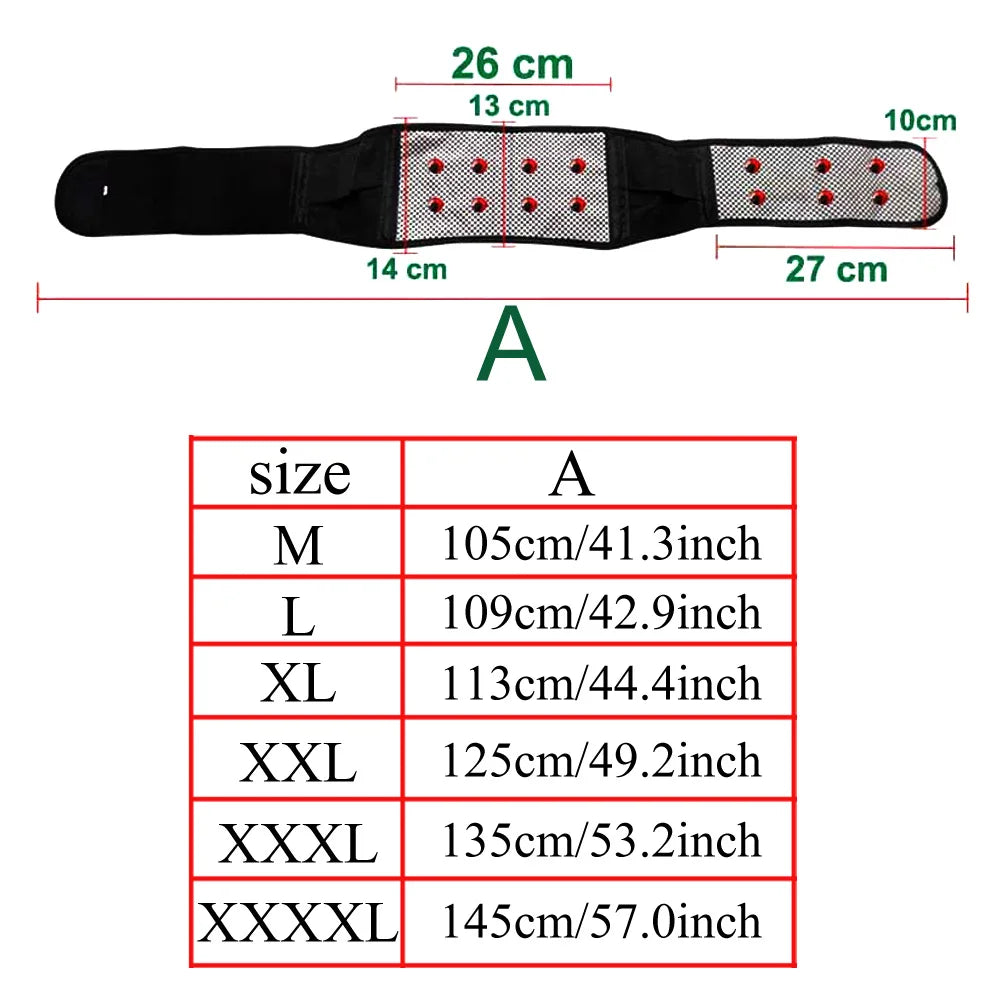 Magnetic Therapy Back Waist Support Belt