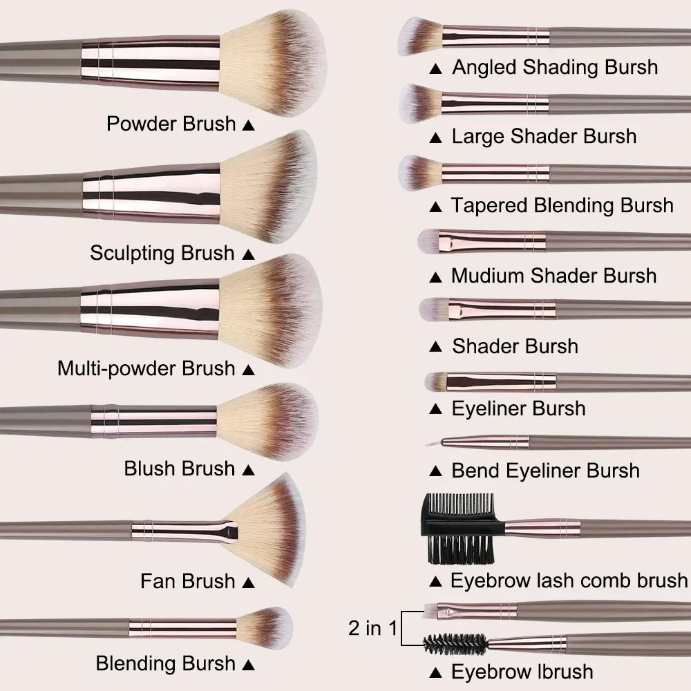 20Pcs Makeup Brush Set Professional Super soft