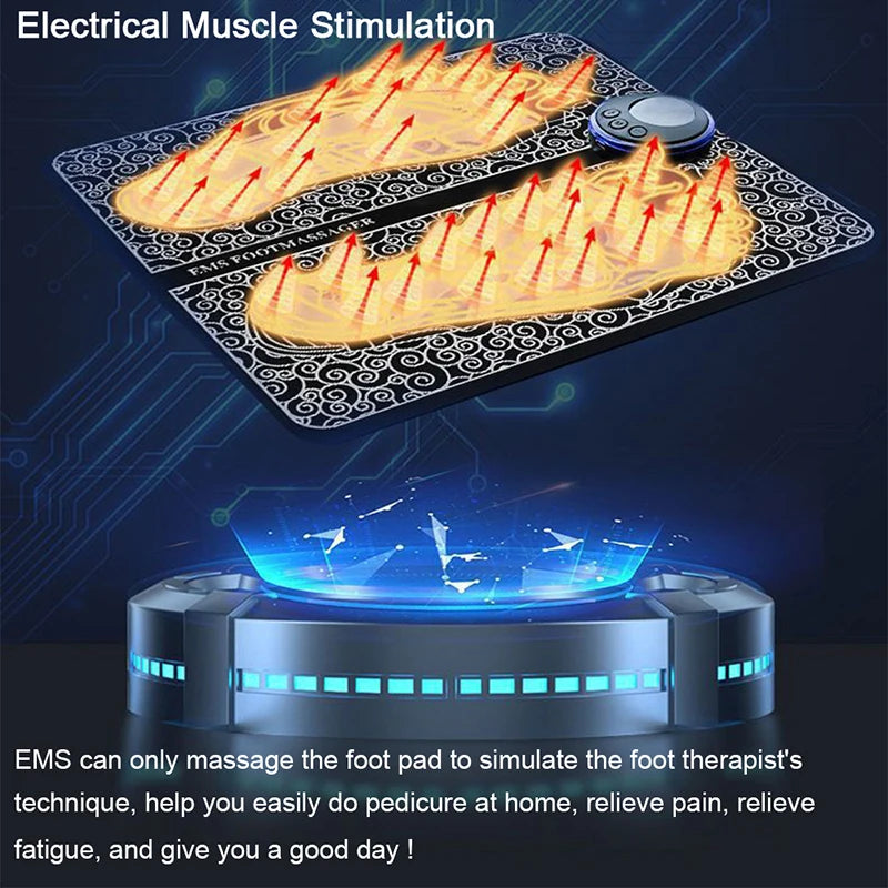 Electric Foot Muscle Stimulation Massage Mat