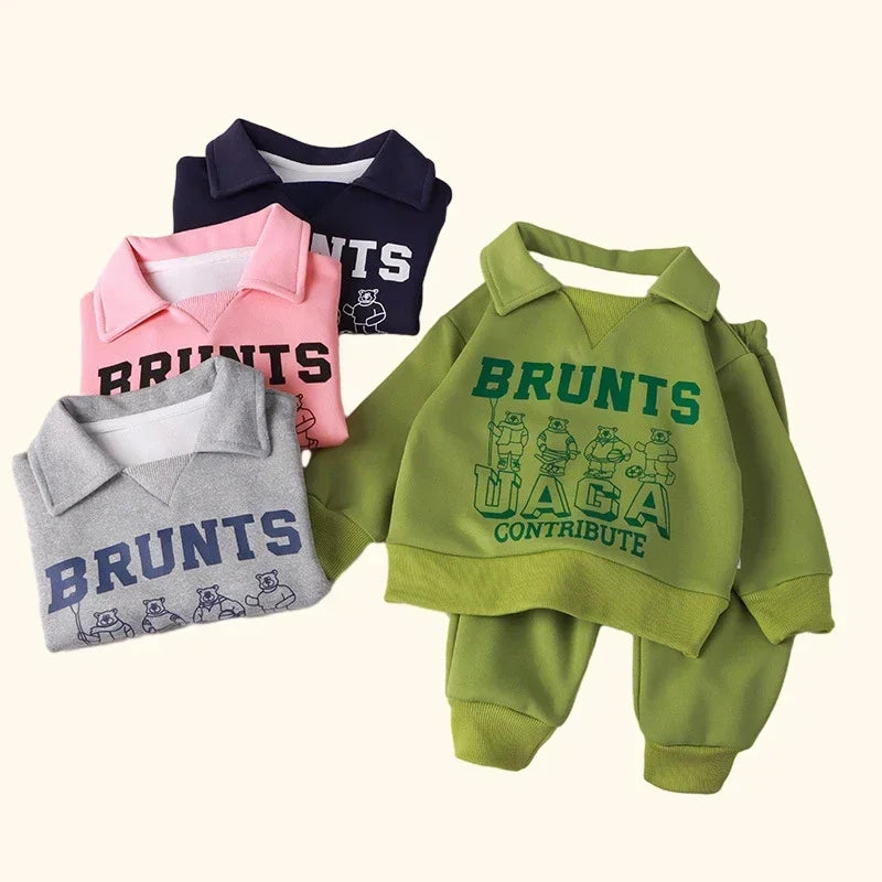 Warm Tracksuits Kids Clothing