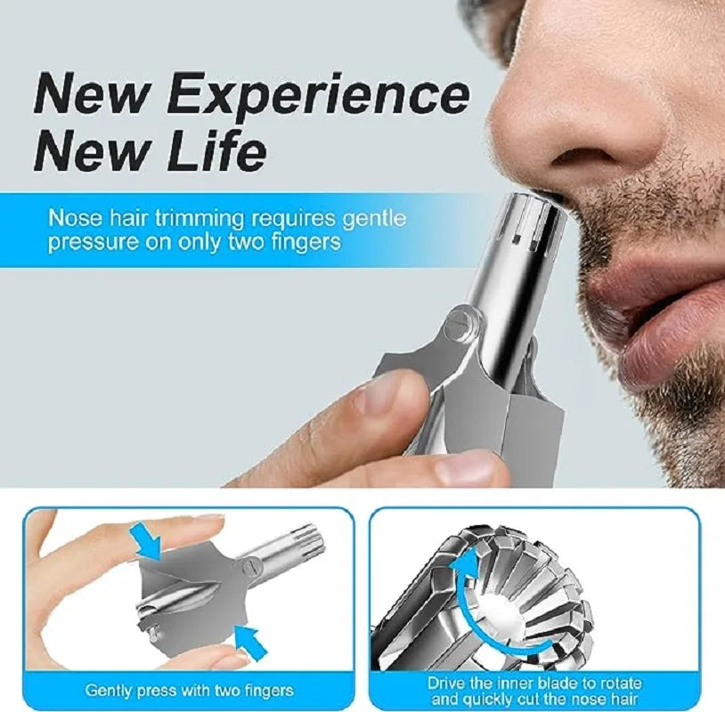 Nose Hair Trimmer Manual Nasal Hair Trimmer