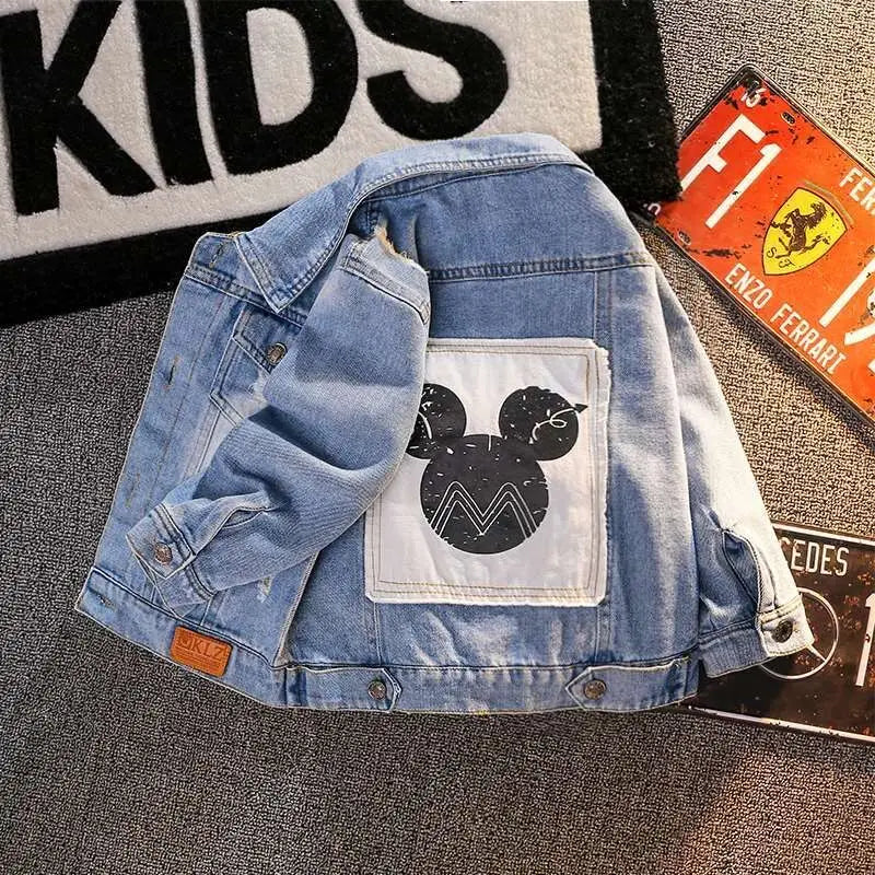 Children Mickey Denim Jacket