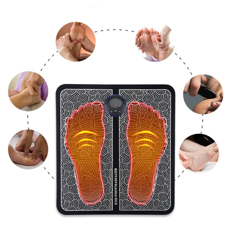 Electric Foot Muscle Stimulation Massage Mat