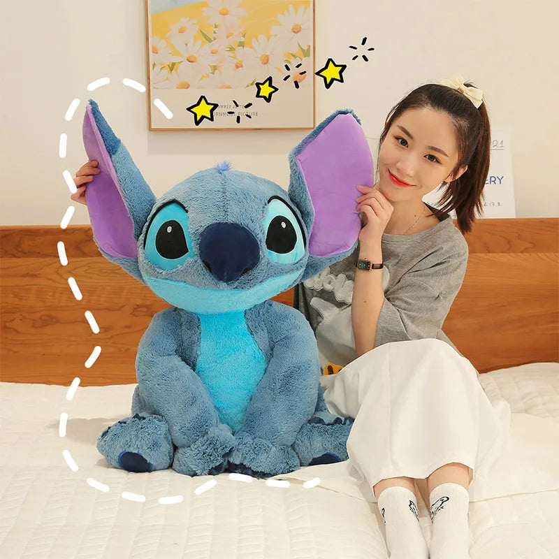 Cute Purple Couple Stitch Angie Stitch Doll Bed Pillow Doll Gift