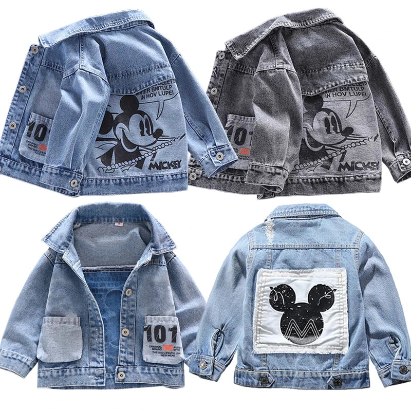 Children Mickey Denim Jacket