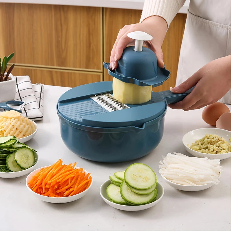 Multi-Functional Vegetable Chopper Slicer