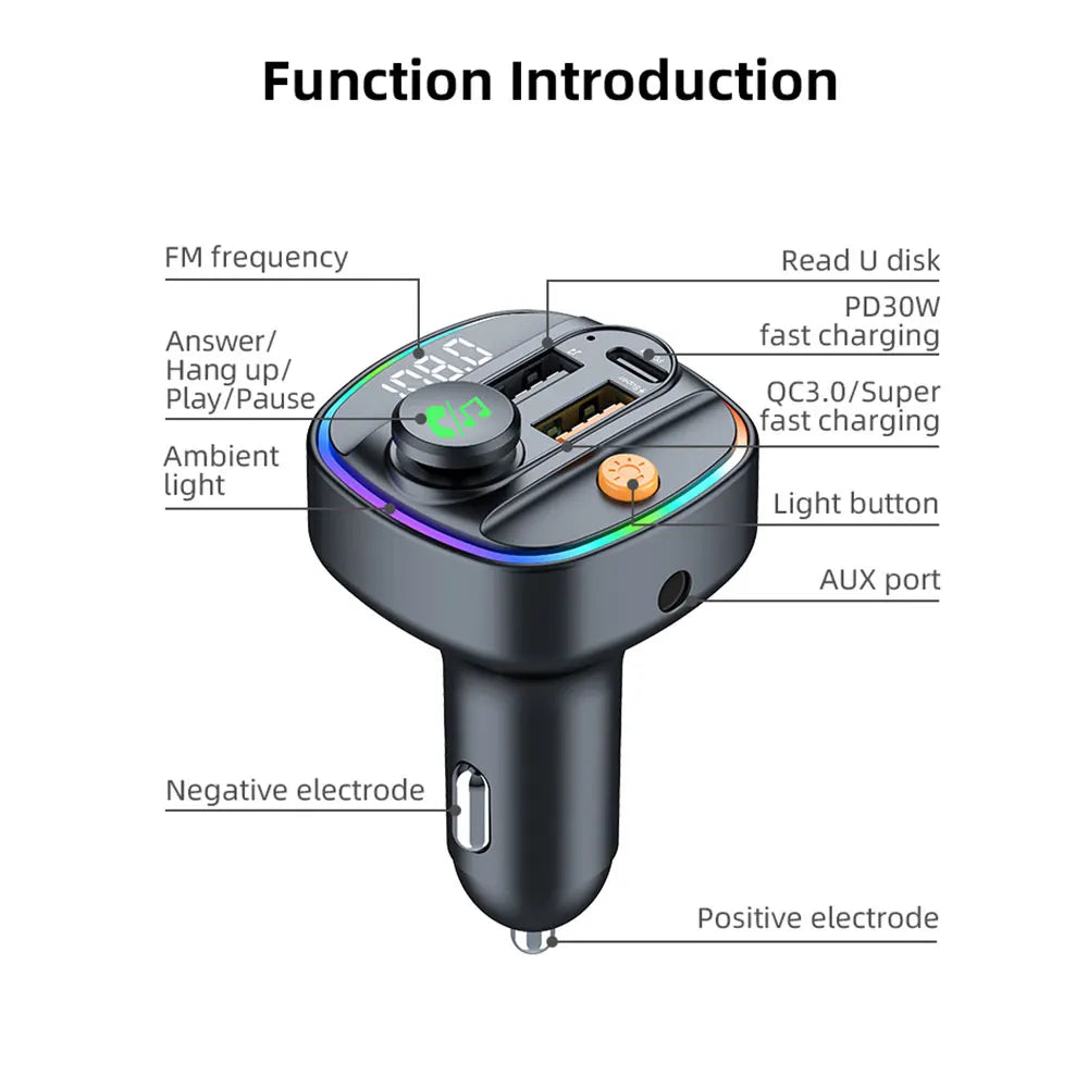 Fast Charge Adapter Car Accessories