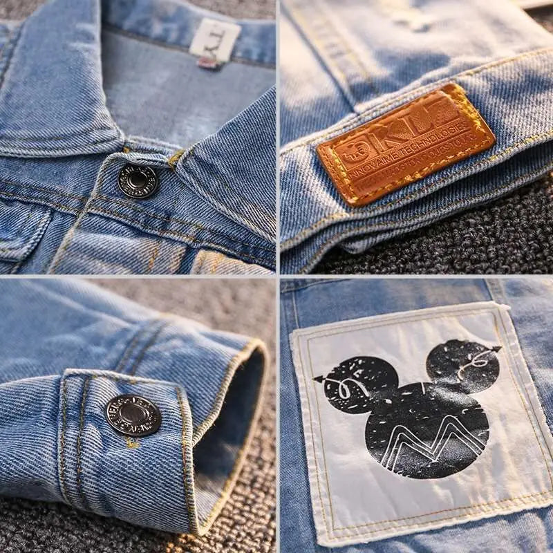 Children Mickey Denim Jacket