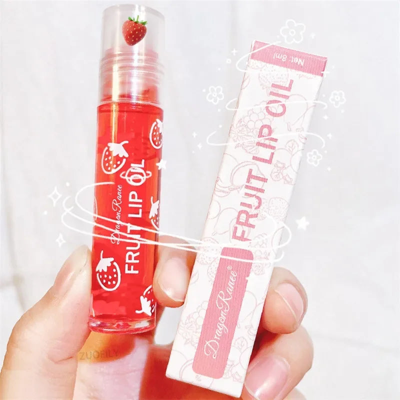 Fruit Lip Gloss Transparent Lip Oil