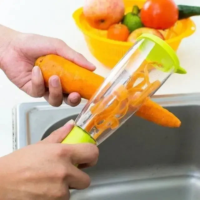 Vegetable Peeler with Container