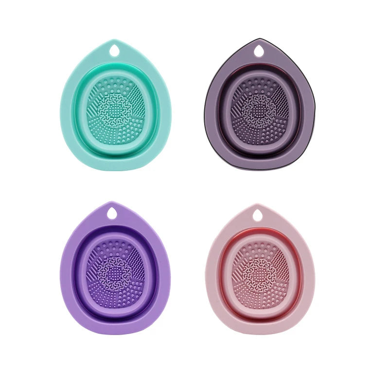 Silicone Makeup Brush Cleaner Bowl