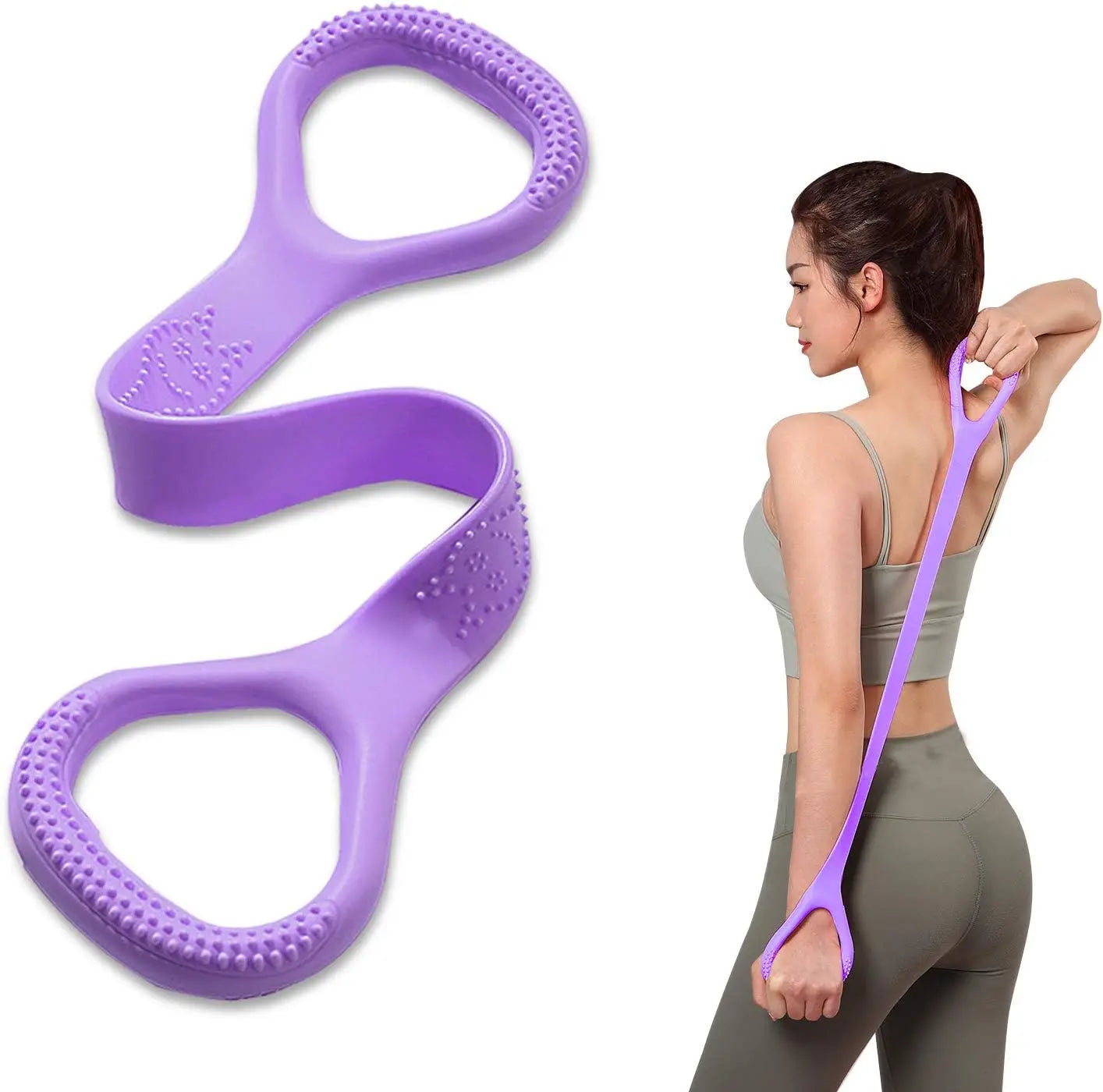 Yoga Eight-figure Stretch Elastic Belt