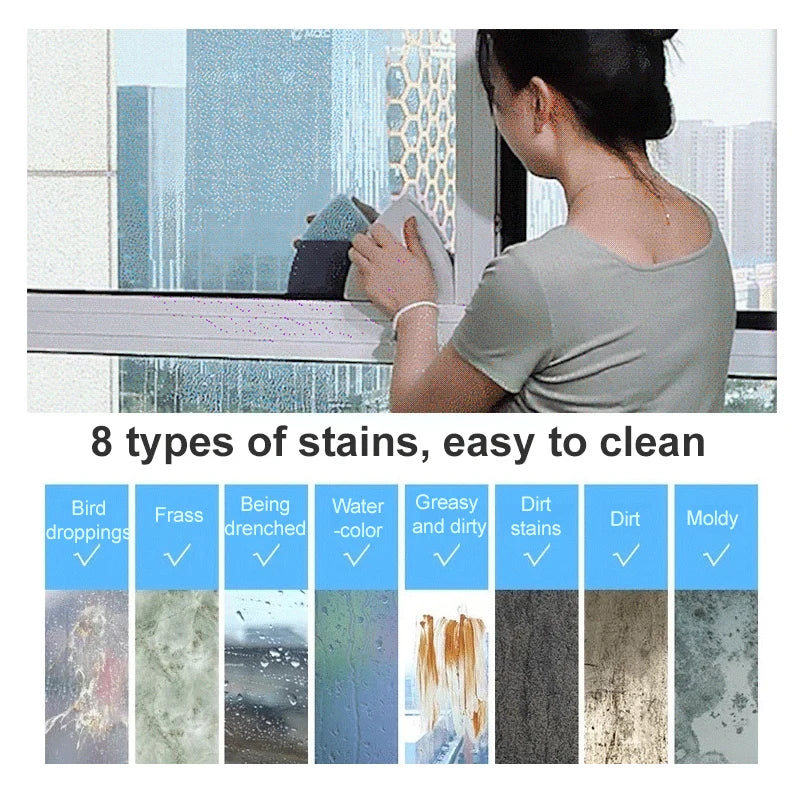 Double Sided Magnetic Window Cleaner