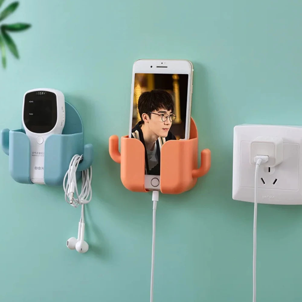 Wall Mobile Phone Holder Storage Box