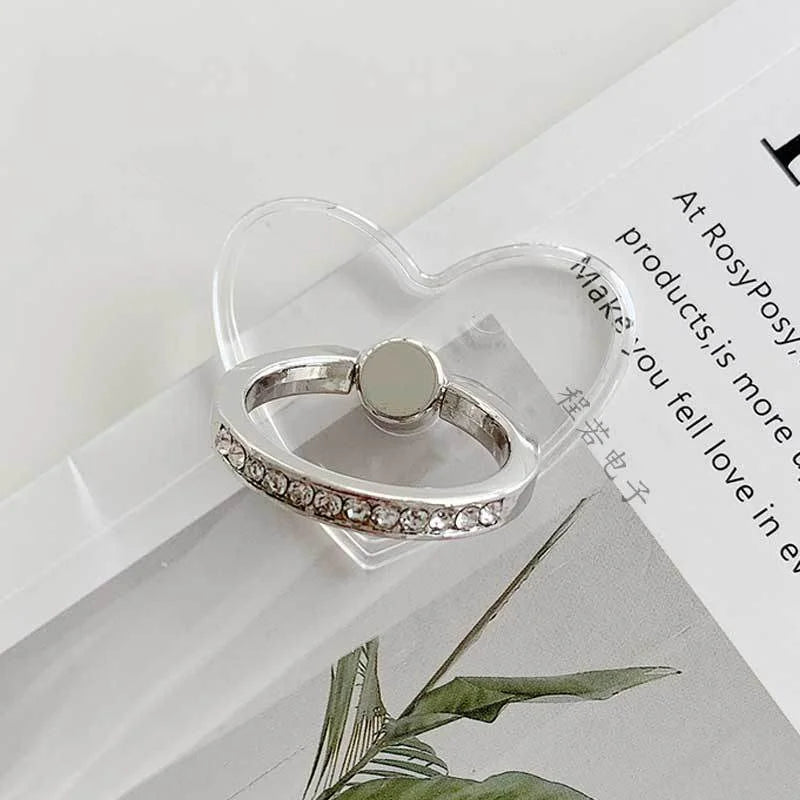 Clear Diamond Ring Holder