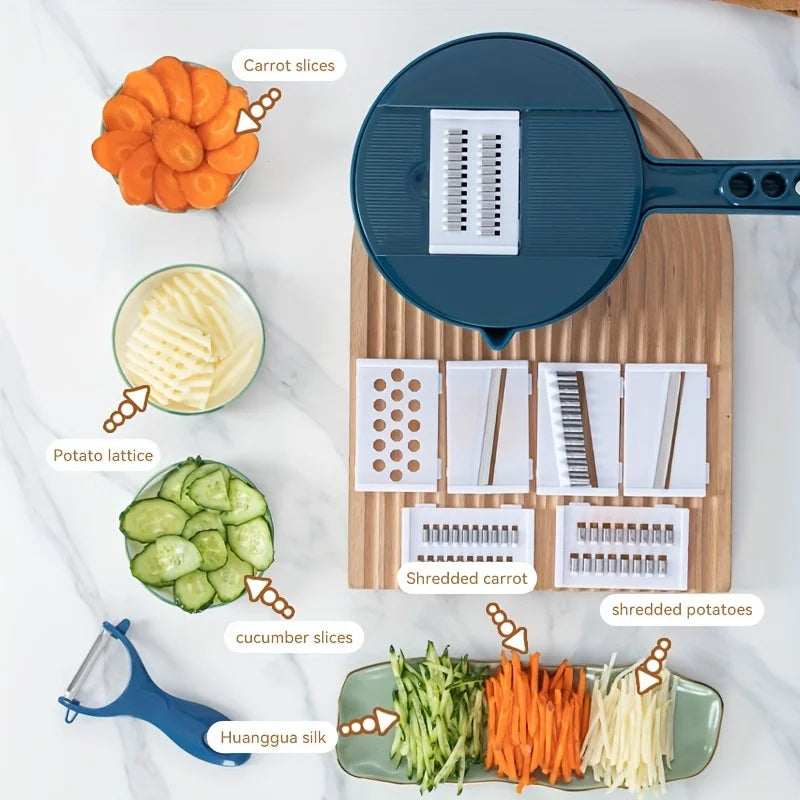 Multi-Functional Vegetable Chopper Slicer