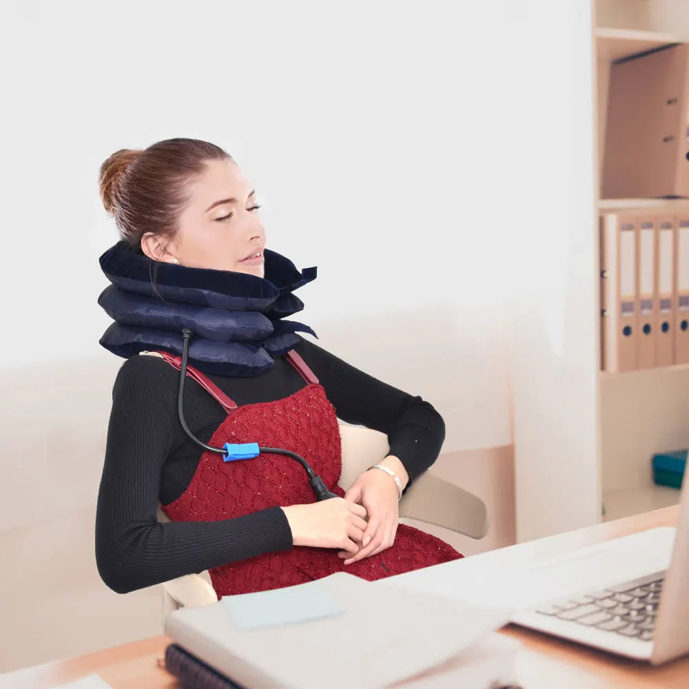 Inflatable Neck Traction Device