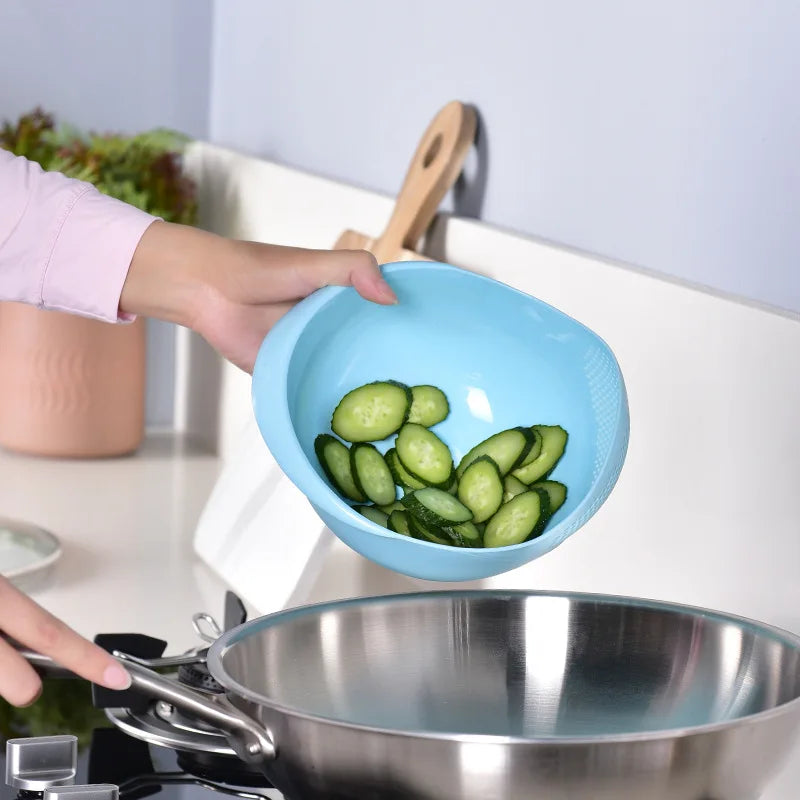 Multi-Functional Rice Washer Basket