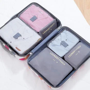 6 Pcs/Set Travel Storage Bag